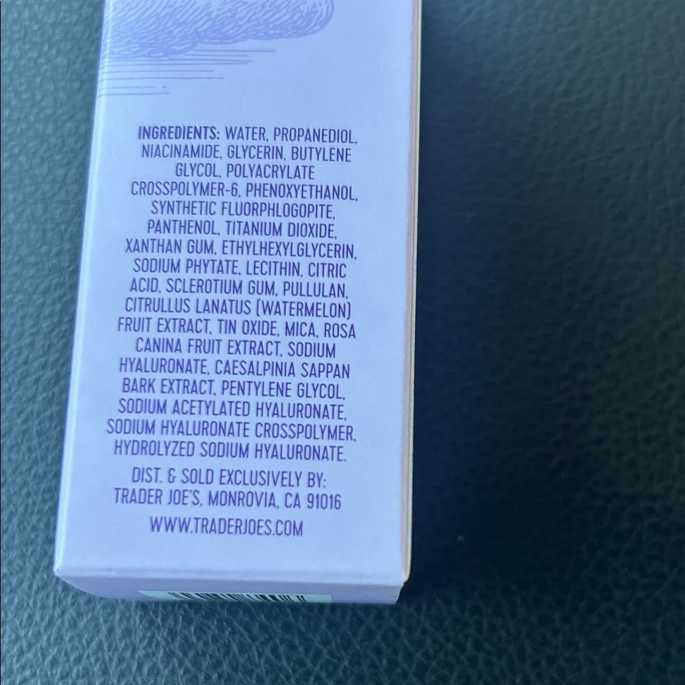 Trader JoeS dewy skin